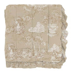 Blanc MariClò Trapunta Matrimoniale con Gala Toile du Borgo Collection in Microfibra Beige 260x260 cm.