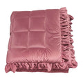 Blanc MariClò Trapunta in Velluto con Gale Diamante Velluto Collection in Microfiber Rosa 260x260 cm.