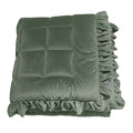 Blanc MariClò Trapunta in Velluto con Gale Diamante Velluto Collection in Microfiber Verde 260x260 cm.