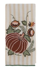Blanc MariClò Canovaccio Ricamato Hello Fall con Applicazioni Assortito 40x70 cm.
