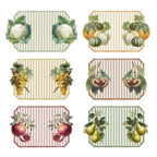 Blanc MariClò Tovaglietta Frutta e Verdura Collection Assortita 54x32 cm.