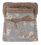 Blanc MariClò Coppia Asciugamani Spugna Toile du Borgo Collection in Cotone Assortito 40x60+60x100 cm.