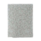 Blanc MariClò Trapunta Fantasia Hiver Fleuri Collection in 100% Poliestere Verde Acqua 260x260 cm.