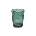 Set 6 Bicchieri in Vetro Colorato Henriette Collection 270 ml. Verde Scuro 270 ml.