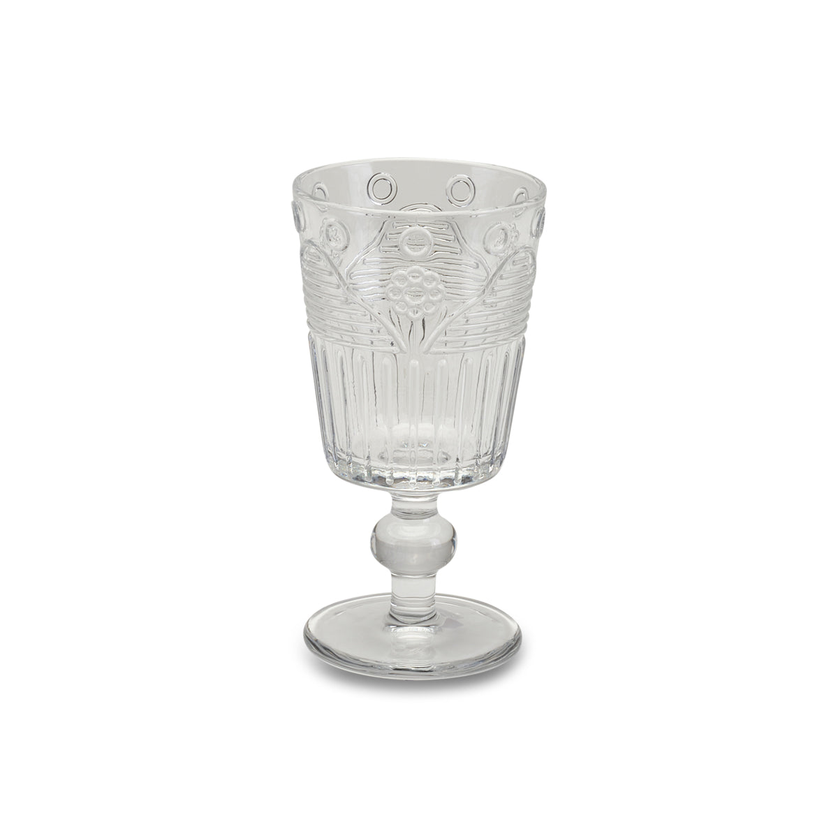 Set 6 Calici in Vetro Henriette Collection 270 ml. Trasparente 270 ml.