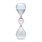 Clessidra in Vetro Borosilicato con Sabbia Bianca  ø 9x32 cm.