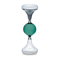 Clessidra in Vetro Borosilicato con Sabbia Bianca  ø 10x30 cm.