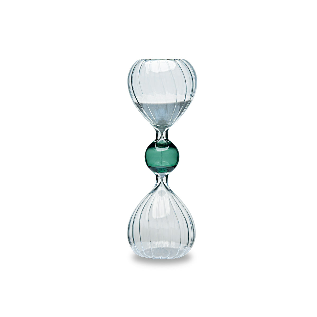 Henriette Clessidra in Vetro Borosilicato Ottanio ø 7x20 cm.
