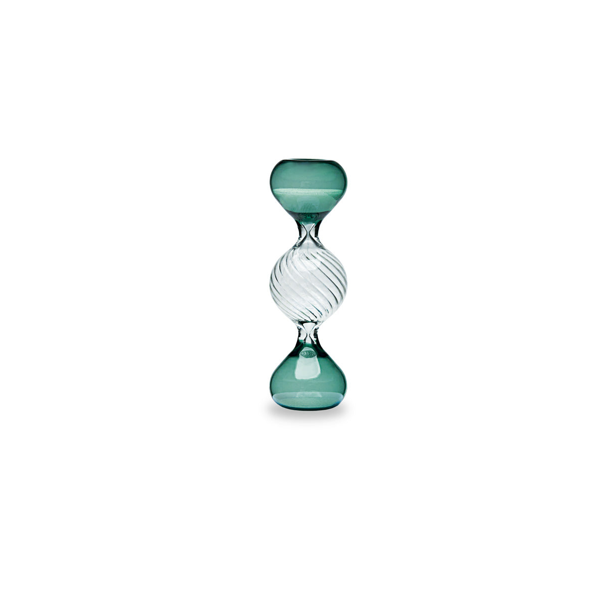 Henriette Clessidra in Vetro Borosilicato Ottanio ø 4x13 cm.