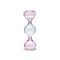 Henriette Clessidra in Vetro Borosilicato Rosa ø 4x13 cm.