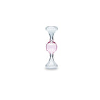 Henriette Clessidra in Vetro Borosilicato Rosa ø 4x12,5 cm.