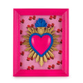 Cornice con Cuore Sacro da Appoggio o da Appendere Ton Coeur Collection 18x22 cm.