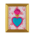 Cornice con Cuore Sacro da Appoggio o da Appendere Ton Coeur Collection 18x22 cm.