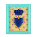 Cornice con Cuore Sacro da Appoggio o da Appendere Ton Coeur Collection 18x22 cm.