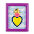 Cornice con Cuore Sacro da Appoggio o da Appendere Ton Coeur Collection 18x22 cm.