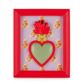 Cornice con Cuore Sacro da Appoggio o da Appendere Ton Coeur Collection 18x22 cm.
