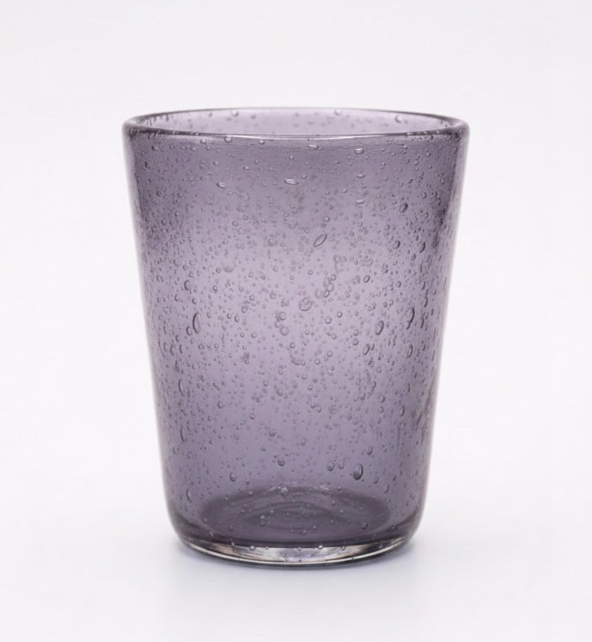 Henriette Bicchiere in Vetro Soffiato Colorato Magma 260 ml.