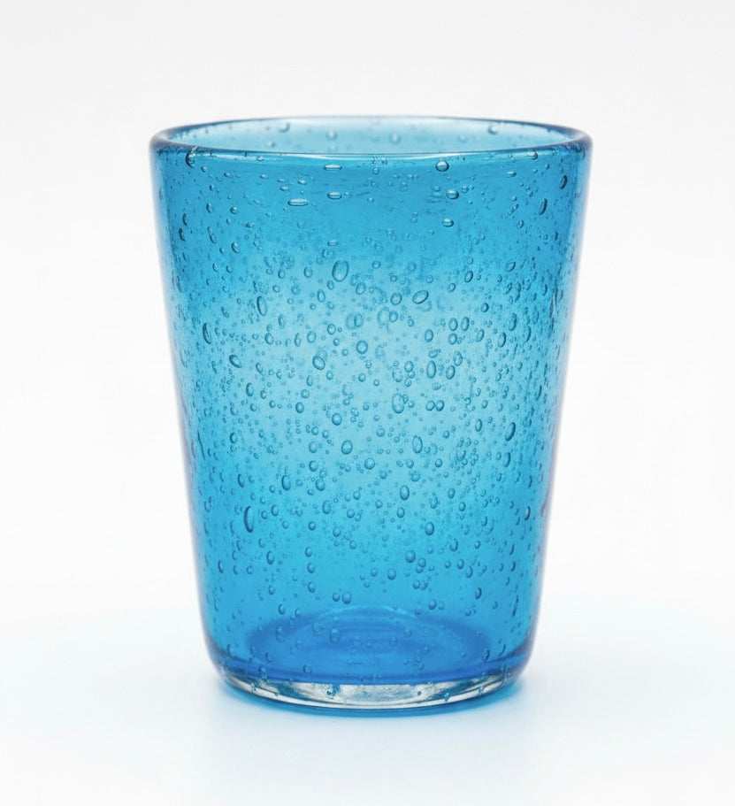Henriette Bicchiere in Vetro Soffiato Colorato Magma 260 ml.