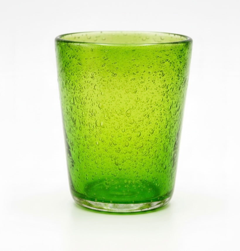 Henriette Bicchiere in Vetro Soffiato Colorato Magma 260 ml.