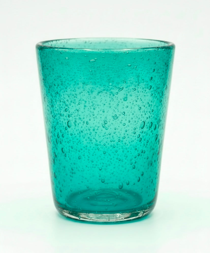 Henriette Bicchiere in Vetro Soffiato Colorato Magma 260 ml.