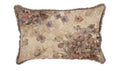 Blanc MariClò Cuscino Stampato con Frange Promenade Collection 40x60 cm.