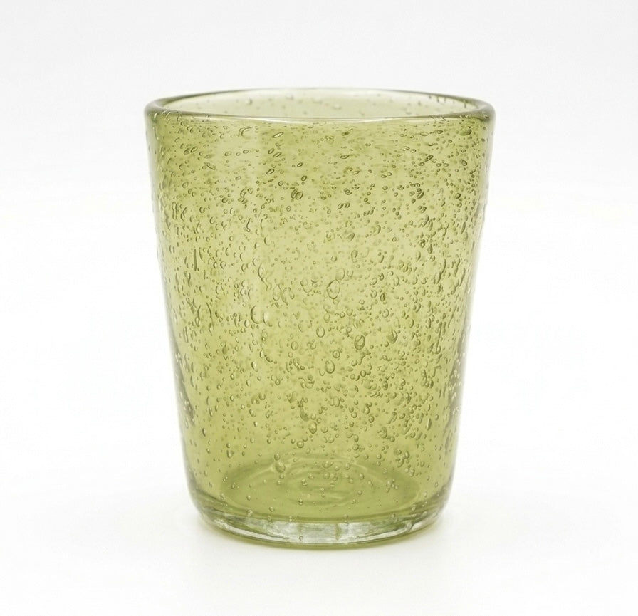Henriette Bicchiere in Vetro Soffiato Colorato Magma 260 ml.