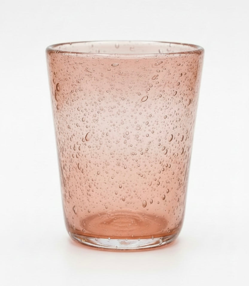 Henriette Bicchiere in Vetro Soffiato Colorato Magma 260 ml.