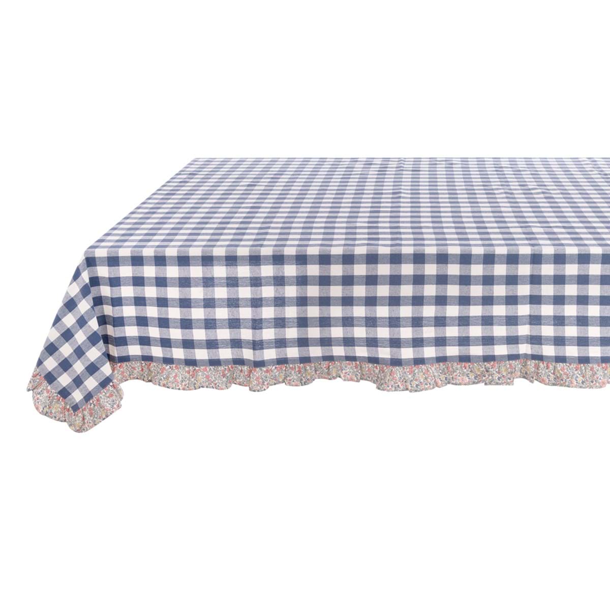 Blanc MariClò Tovaglia Linda Collection in Cotone Vichy 160x190 cm.