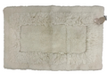 Blanc MariClò Tappeto da Bagno Soffice Collection in Cotone Panna 50x80 cm.