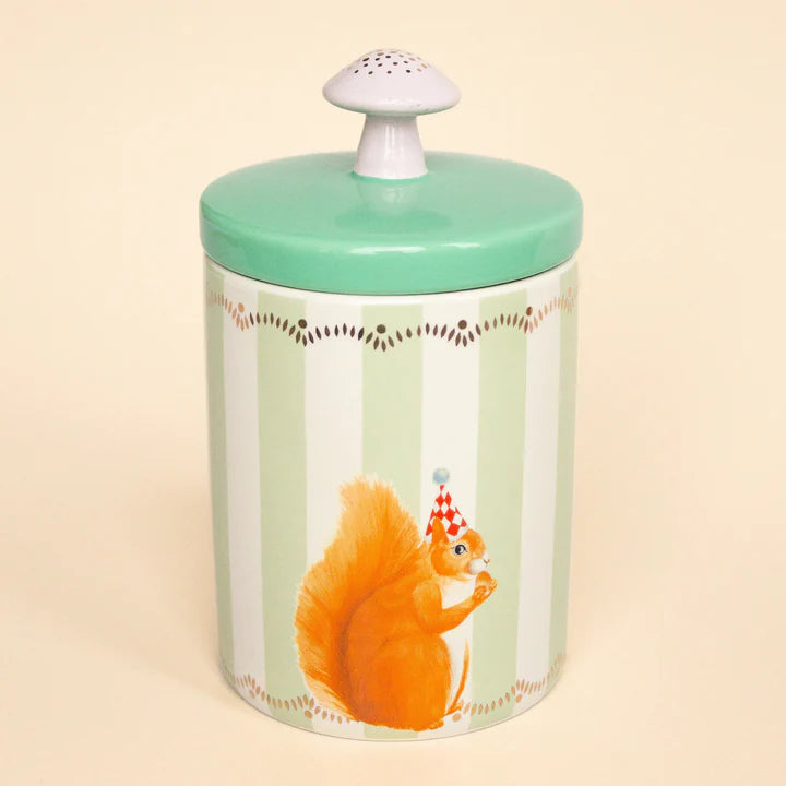 Medium Squirrel Storage Jar Yvonne Ellen 17x10 cm.