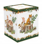 Easy Life Contenitore con Coperchio a Ghianda in Porcellana Autumn Forest Dream 14x20 cm.