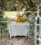 Blanc MariClò Cuscino Taormina Collection a Righe in Cotone Verde 40x40 cm.