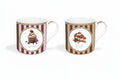 Easy Life Set 2 Mug Sweet Moments Porcellana Fine 300 ml.