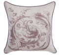 Blanc MariClò Cuscino Arredo Fregio Rinascimentale Baroque Collection in Cotone e Lino 45x45 cm.