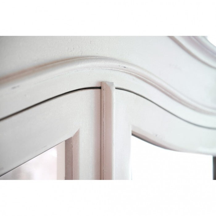Blanc MariClò Armadio Daphnis Collection in Legno con 2 Ante e Cassetti 120x210x55 cm.