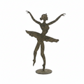 Decorazione in Ferro Ballerina Giardino Segreto Collection 21 cm.