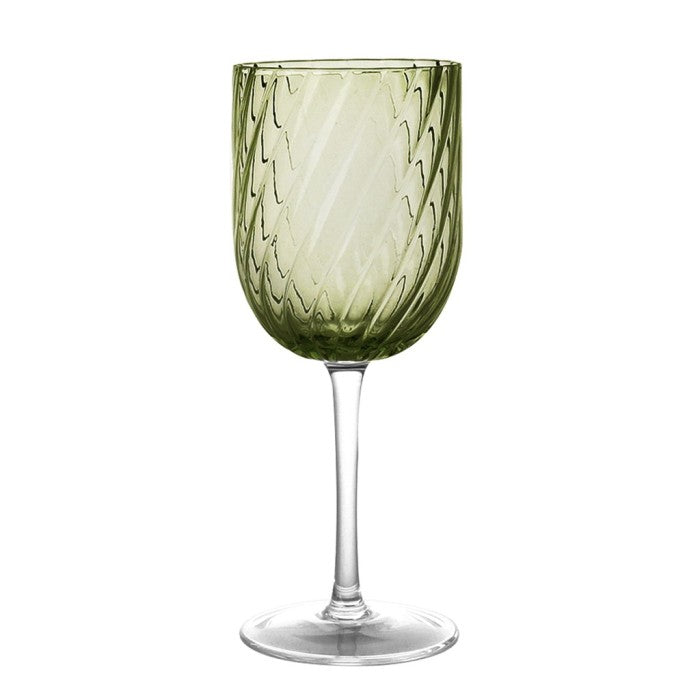 Blanc MariClò Set 6 Calici Vitra Collection in Vetro per Vino Bianco 380 ml.