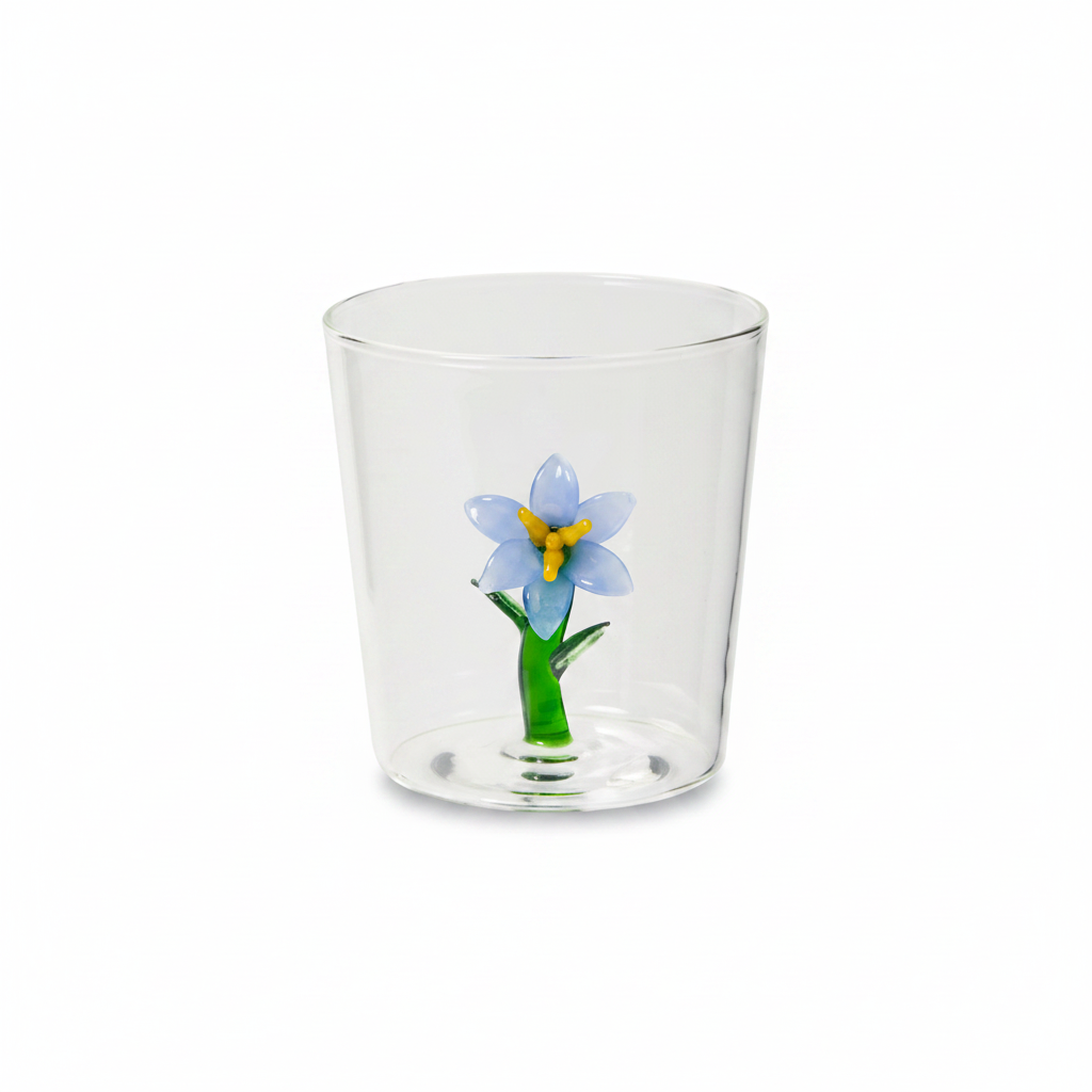 Bicchiere Fiordaliso Blu