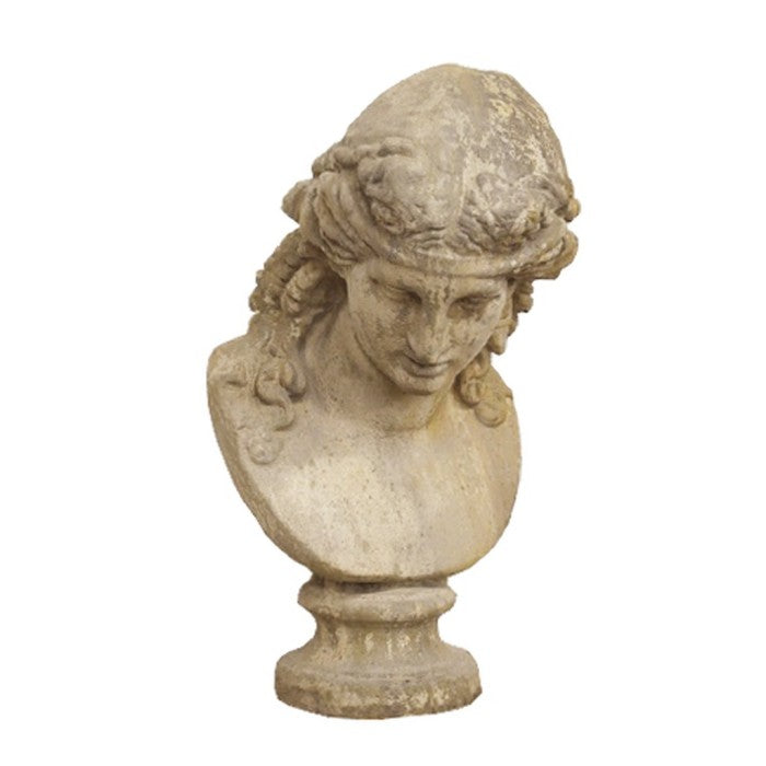 Blanc MariClò Busto Decorativo Epoca Collection in Resina 43x37x72 cm.