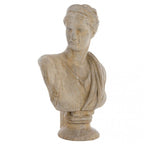 Blanc MariClò Busto Decorativo Trame Culturali Collection in Resina 33x20x50,5 cm.
