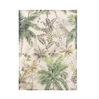 Blanc MariClò Canovaccio Tropicana Collection Assortito in Cotone con Fantasia Palme 50x70 cm.