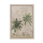 Blanc MariClò Canovaccio Tropicana Collection Assortito in Cotone con Fantasia Palme 50x70 cm.