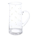 Blanc MariClò Caraffa Vitra Collection in Vetro Decorato 1500 ml.