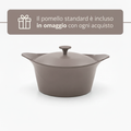 Casseruola mauve-grigio