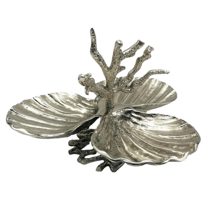 Alzatina Centrotavola in Alluminio Aurea Collection 25 cm.