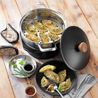Cookut Cestello per Cottura a Vapore in Acciaio Inox per Casseruola 24 cm.