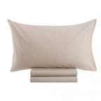 Blanc MariClò Completo Letto 2 Piazze Tuscany Collection in 100% Cotone Beige 245x300 cm.
