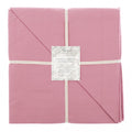 Blanc MariClò Completo Letto 2 Piazze Tuscany Collection in 100% Cotone Rosa 245x300 cm.