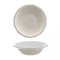 Blanc MariClò Set 6 Coppette Cereali Alcina Collection in Ceramica Bianca 16,5 cm.
