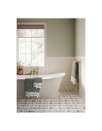 Blanc MariClò Coppia Spugna con Pizzo Merletto Collection in Cotone Verde Salvia 40x60+60x110 cm.